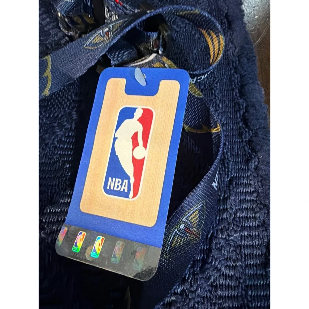 NBA New Orleans Pelicans Pet Harness Navy Blue Gold Adjustable Dog Fan Gear NEW